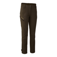 deerhunter-damen-jagdhose-lady-mary-extreme Die Deerhunter Damen Jagdhose Mary Extreme in der Farbe Grün bietet bei extremen Witterungsbedingungen ein hohes Maß an Komfort und Schutz durch die wasserdichte Membran und das atmungsaktive Material. Elastischer Taillenbund, verstellbare Knöchel, Belüftungsschlitze. Bild auf weißem Hintergrund.