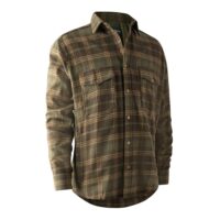 hemdjacke-deerhunter-noah Die Deerhunter Herren Hemdjacke in der Farbe green check.