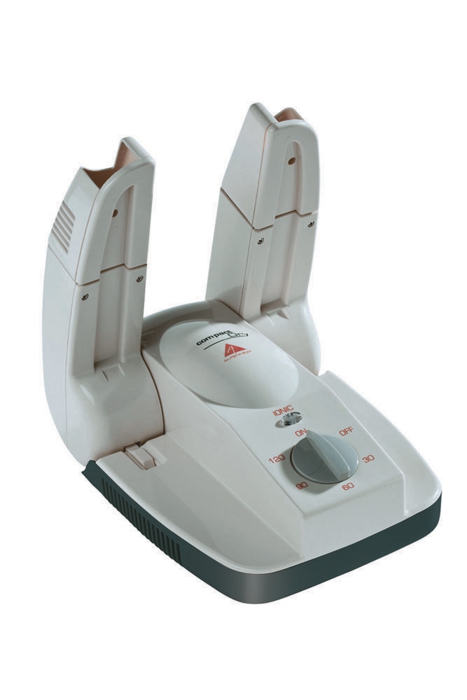 alpenheat-schuhtrockner-compact-dry-ionizer der Schutrocker Alpenheat Compact Dry Ionizer trocknet Ihre Schuhe mit ca 37 Grad warmer Luft, ist Geruchsmindernd und antibakteriell durch den Ionisator