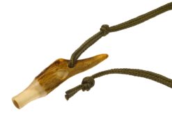 Lockinstrument aus Rehhorn. Made in Germany. Imitiert das wispern einer Maus, wir alle Arten von Raubwild geeignet.