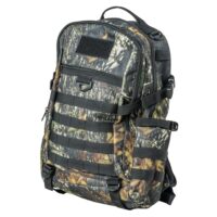 jagdrucksack dieser Jagdrucksack im Carmo Muster besitzt mehrere Innentaschen, Fächer für die Thermoskanne und einen gepolsterten Trageriemen und eine gepolsterte Rückseite des Rucksacks.