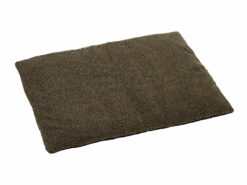 braunes Thermo Hundebett von Shooterking in 70x100 cm