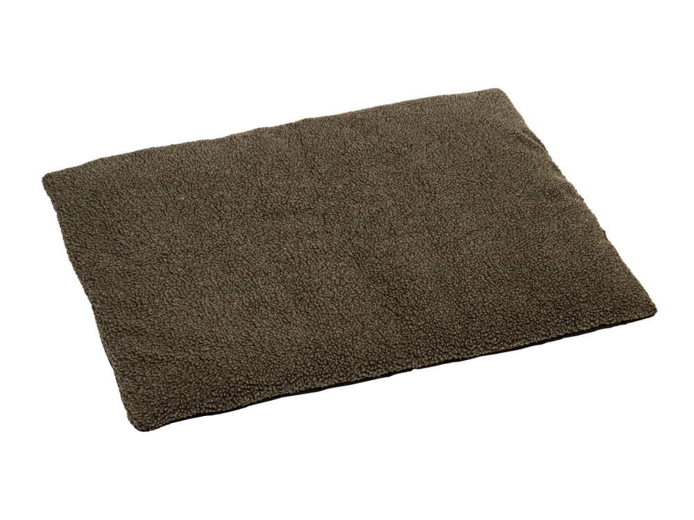 braunes Thermo Hundebett von Shooterking in 70x100 cm