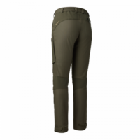 deerhunter-damenhose-ann-extreme Eine Deerhunter Jagdhose Ann Extreme für Damen mit vielen Taschen auf weißem Hintergrund.