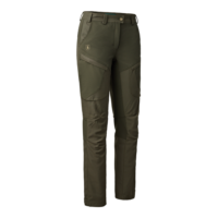 deerhunter-jagdhose-lady-ann-extreme Die Deerhunter Jagdhose Lady Ann Extreme in Grün mit zahlreichen Taschen und Stretch. Bild auf weißem Hintergrund.