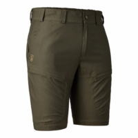 herrenshorts-deerhunter-matobo Deerhunter Herrenshort Matobo in grün mit 2 Vordertaschen, 2 Oberschenkeltaschen, 1 Gesäßtasche. Bild auf weißem Hintergrund.
