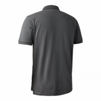 poloshirt-deerhunter--harris Deerhunter Herren Poloshirt Harris in Dark Grey Melange