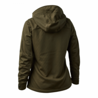 softshelljacke-deerhunter-lady-excape Die Deerhunter Damen Softshelljacke Lady Excape in der Farbe Art Green ist wasser- und windabweisend sowie atmungsaktiv. Das Bild ist auf weißem Hintergrund.