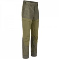 blaser-herrenhose-vintage-ake Die Blaser Herrenhose VINTAGE Are in der Farbe Olive Melange/Schwarz ist atmungsaktiv, wasser- und winddicht und geräuscharm. Strapazierfähige Full-Stretch-Elemente und Beinabschluss mit Kevlar verstärkt. Bild auf weißem Hintergrund. Viele Taschen und Seitliche Belüftungsschlitze.